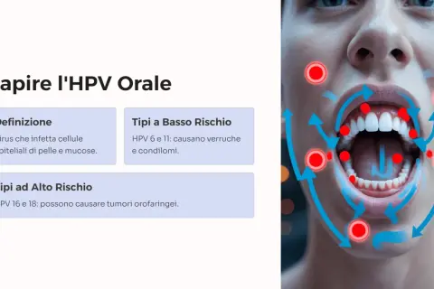 Il virus HPV può infettare la bocca, causando lesioni. Comprendere i diversi tipi di HPV è fondamentale per la prevenzione.